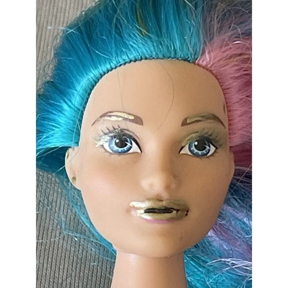 Barbie Dreamtopia Mermaid Doll with Teal Pink Hair and Tiara Doll